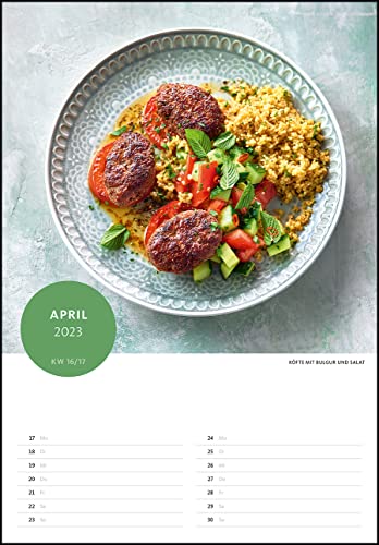 Der Superfood-Rezeptkalender 2023 - Bild-Kalender 23,7x34 cm - Küchen-Kalender - gesunde Ernährung - mit 26 Rezepten - Wand-Kalender: by Dr. Anne Fleck - 18