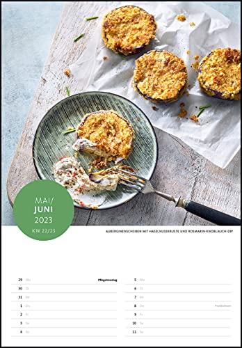 Der Superfood-Rezeptkalender 2023 - Bild-Kalender 23,7x34 cm - Küchen-Kalender - gesunde Ernährung - mit 26 Rezepten - Wand-Kalender: by Dr. Anne Fleck - 24