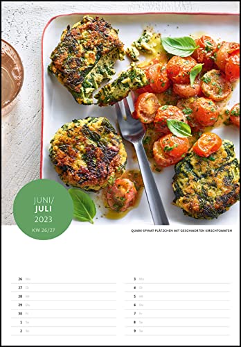 Der Superfood-Rezeptkalender 2023 - Bild-Kalender 23,7x34 cm - Küchen-Kalender - gesunde Ernährung - mit 26 Rezepten - Wand-Kalender: by Dr. Anne Fleck - 28
