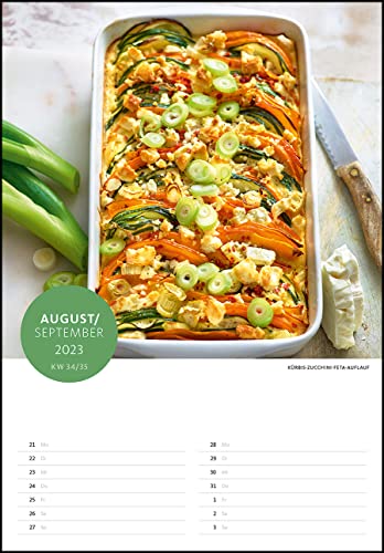 Der Superfood-Rezeptkalender 2023 - Bild-Kalender 23,7x34 cm - Küchen-Kalender - gesunde Ernährung - mit 26 Rezepten - Wand-Kalender: by Dr. Anne Fleck - 36