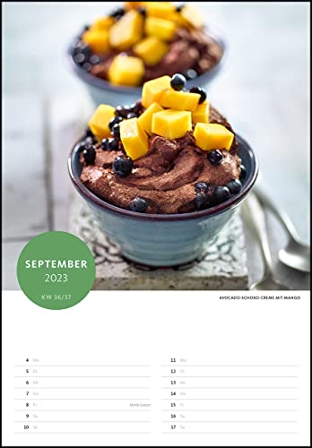 Der Superfood-Rezeptkalender 2023 - Bild-Kalender 23,7x34 cm - Küchen-Kalender - gesunde Ernährung - mit 26 Rezepten - Wand-Kalender: by Dr. Anne Fleck - 38