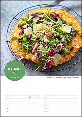 Der Superfood-Rezeptkalender 2023 - Bild-Kalender 23,7x34 cm - Küchen-Kalender - gesunde Ernährung - mit 26 Rezepten - Wand-Kalender: by Dr. Anne Fleck - 42
