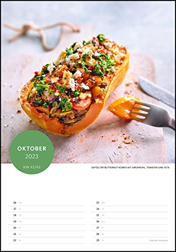 Der Superfood-Rezeptkalender 2023 - Bild-Kalender 23,7x34 cm - Küchen-Kalender - gesunde Ernährung - mit 26 Rezepten - Wand-Kalender: by Dr. Anne Fleck - 44